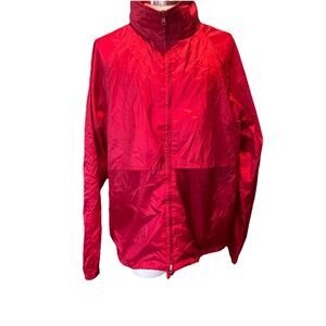 Vintage Eddie Bauer Mens Outdoor Outfitter Size L Nylon Windbreaker Ful Zip